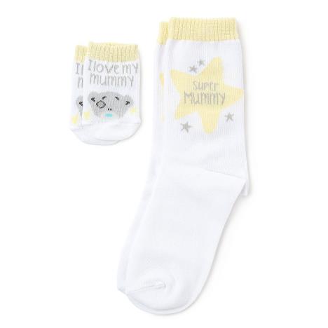 Tiny Tatty Teddy Mummy & Baby Matching Socks Set £6.99